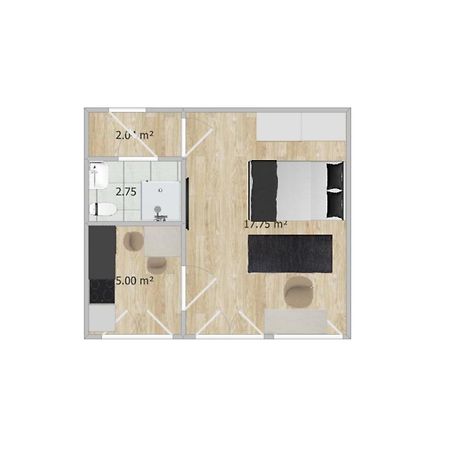 Helles Design-Appartement An Der Messe Έσσεν Εξωτερικό φωτογραφία