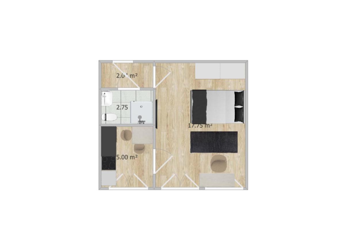 Helles Design-Appartement An Der Messe Έσσεν Εξωτερικό φωτογραφία
